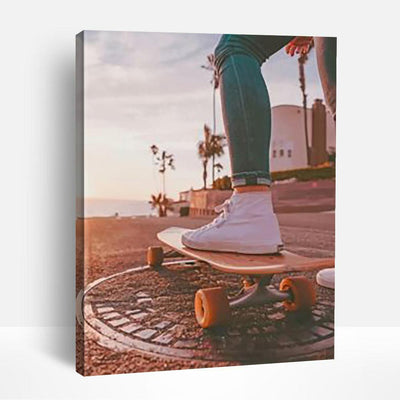 Skateboard Fun | Paint By Numbers