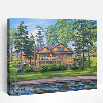 Quiet Town | Paint By Numbers