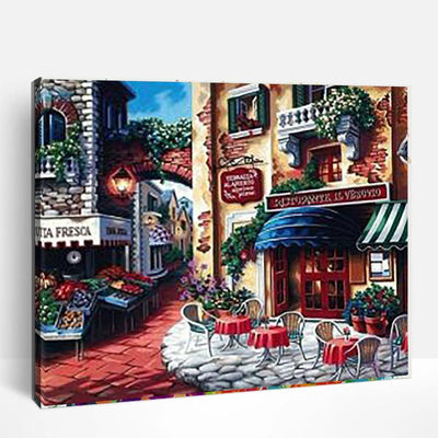Charming Town | Paint By Numbers