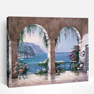 Charming Waterfront | Paint By Numbers