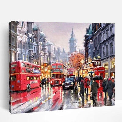 England Streets | Paint By Numbers