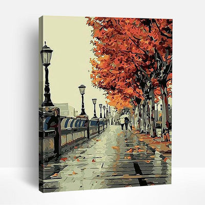 Romantic Walkway | Paint By Numbers