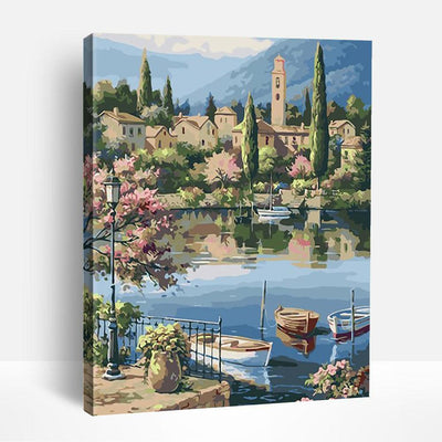 European Town | Paint By Numbers