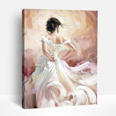 White Gown | Paint By Numbers