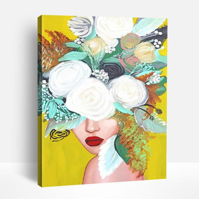 Flower Headpiece | Paint By Numbers