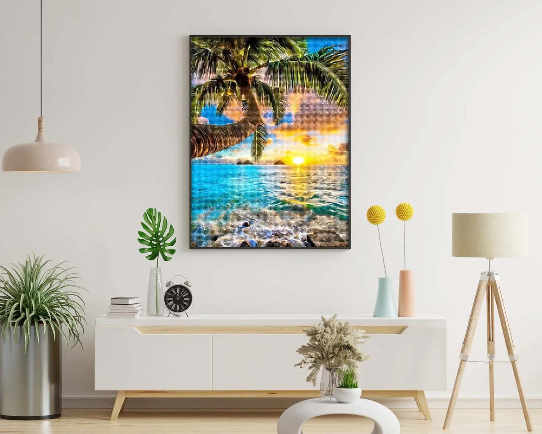 Capturing the Golden Hour: A Guide to Sunset Diamond Painting