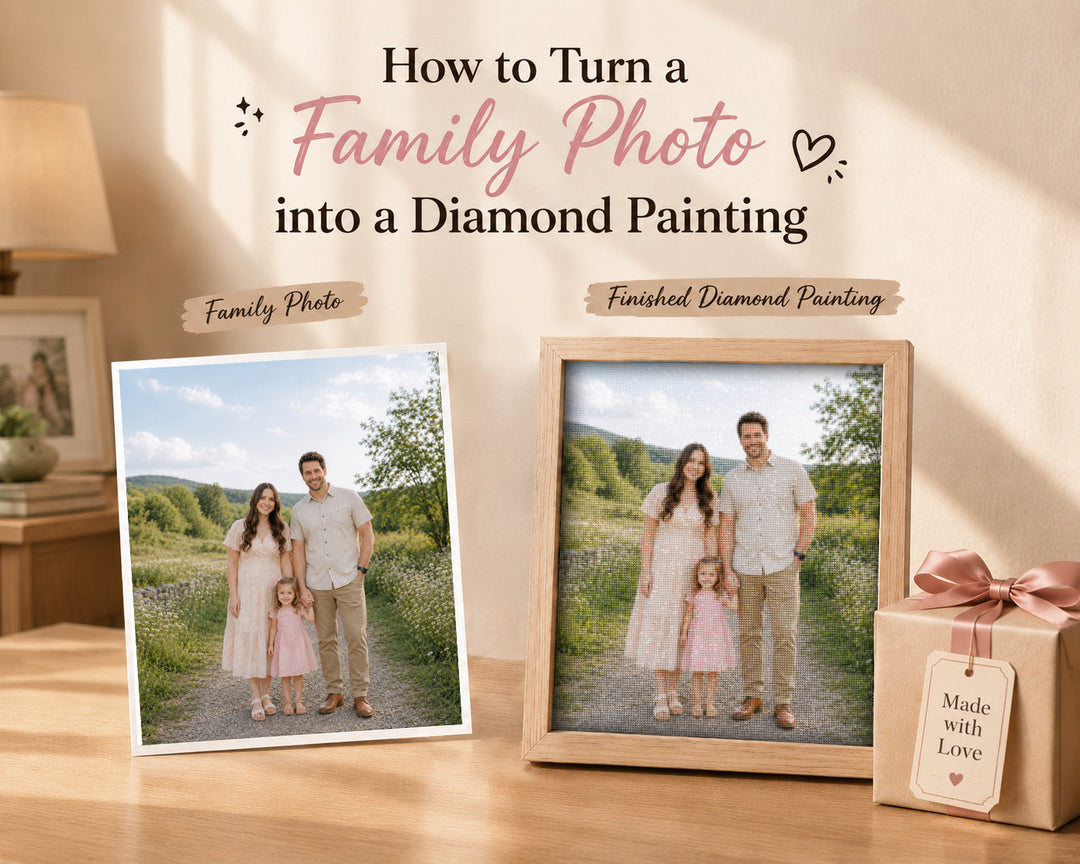 How to Turn a Family Photo into a Diamond Painting