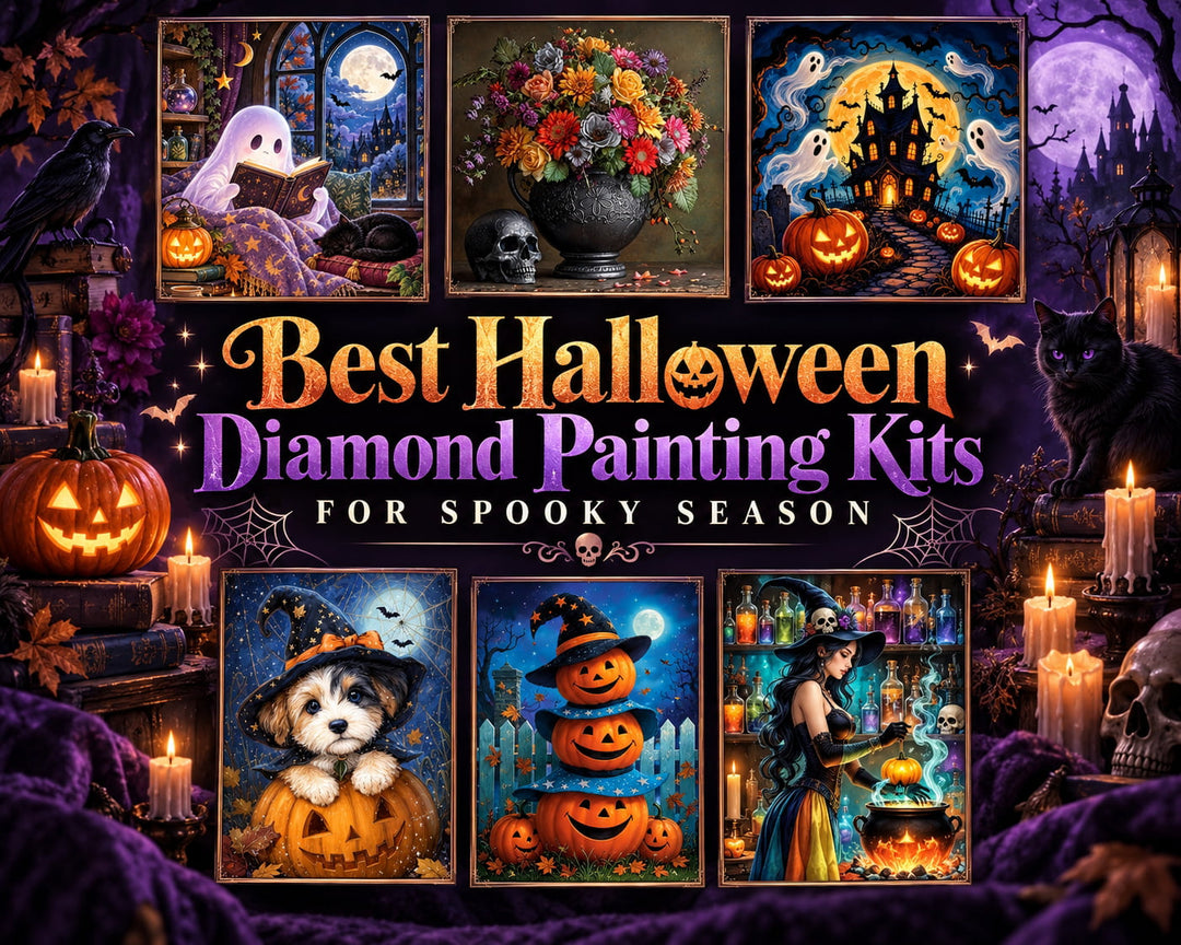 Best Halloween Diamond Painting Kits for Spooky Season