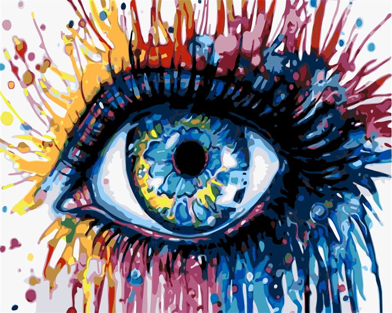 Eyes Paint By Numbers