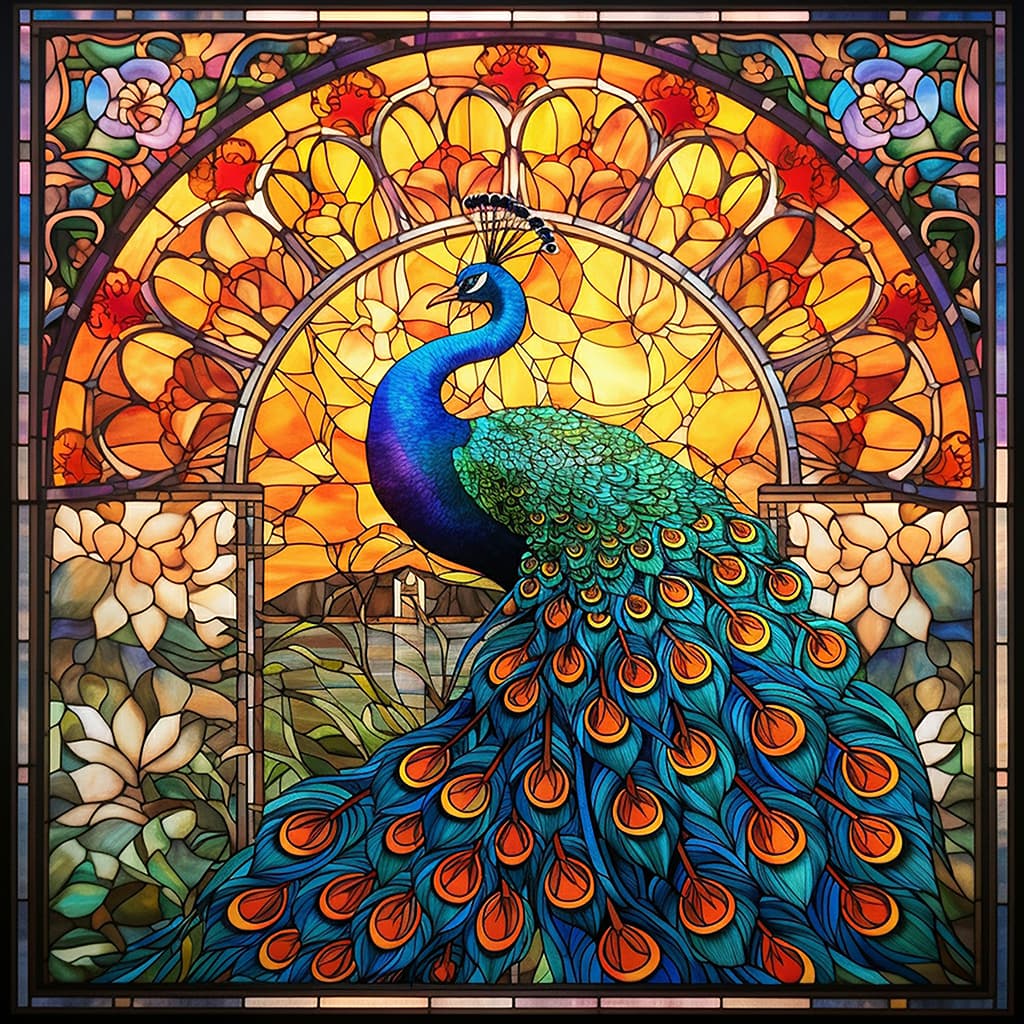 Peacock Diamond Painting