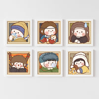 Famous Artist Series 6 Pack Bundle | Frame Included | Diamond Painting