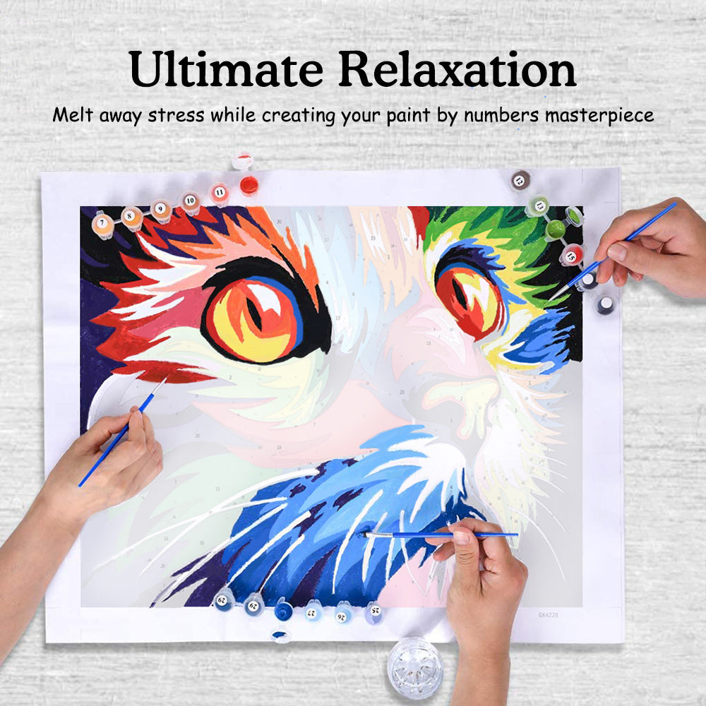 Best Paint by Numbers - Melt Away Stress While Creating Your Masterpiece