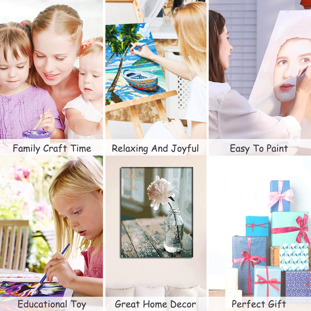 Paint by Numbers is a Perfect Hobby for Everyone and a Perfect Gift for All Occasions
