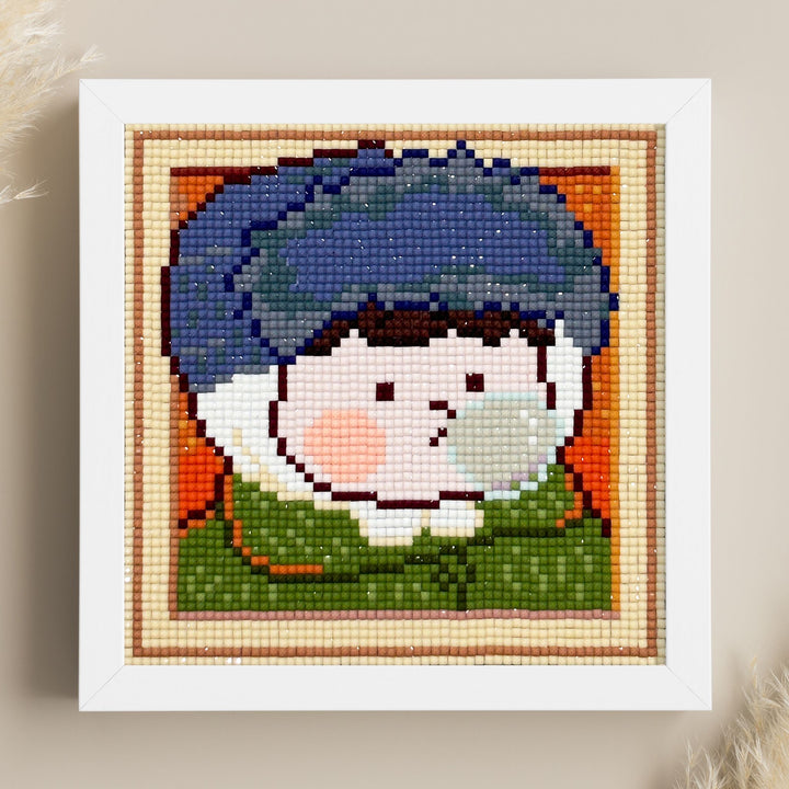 Van Gogh's Twist | Frame Included | Diamond Painting