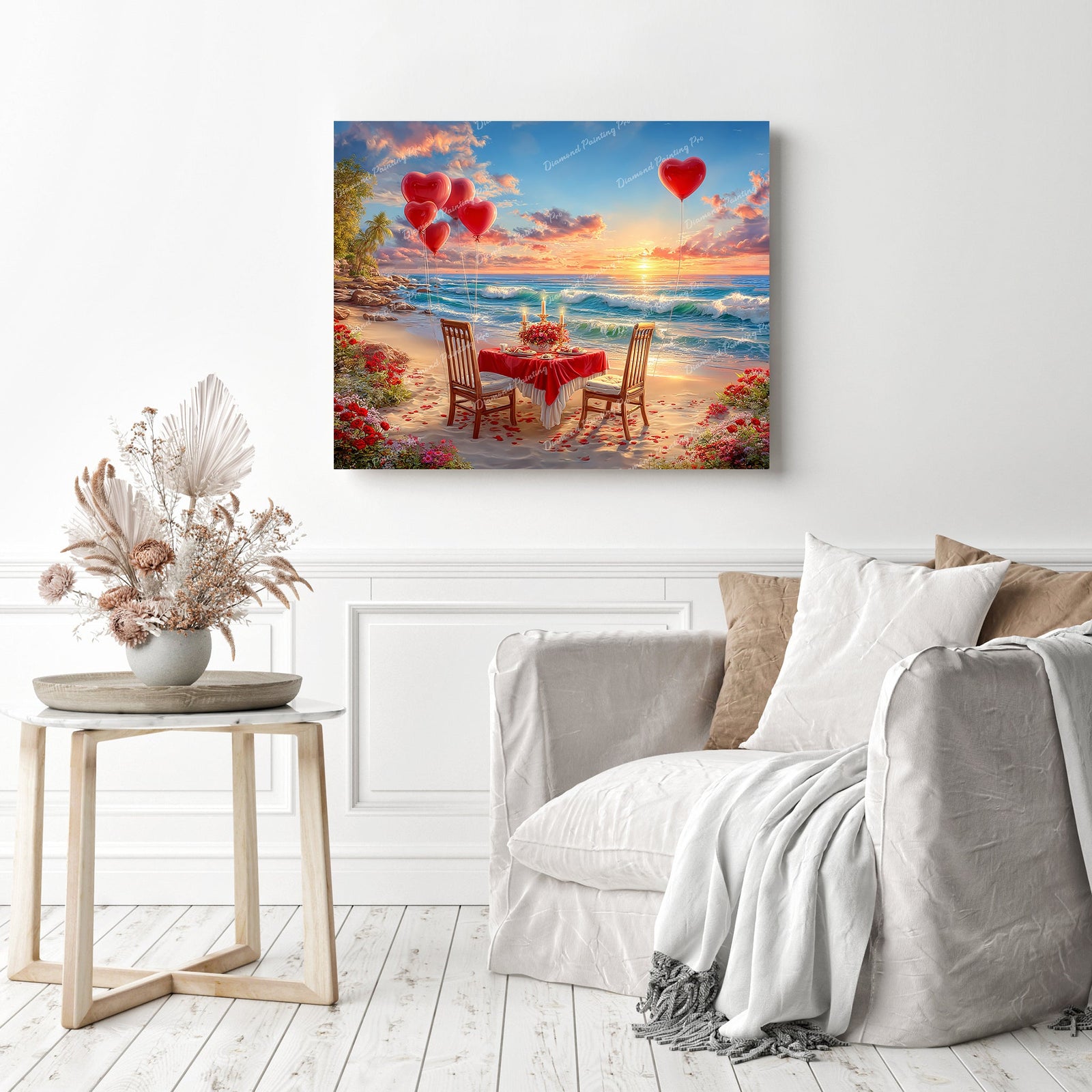 A Sunset for Two Diamond Painting as Home Decor