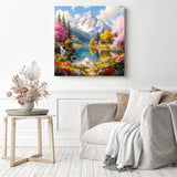 Alpine Spring Diamond Painting as Home Decor