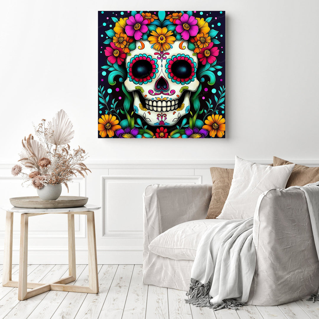 Candy Sugar Skull | Diamond Painting