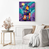 Castle of Spells Diamond Painting as Home Decor