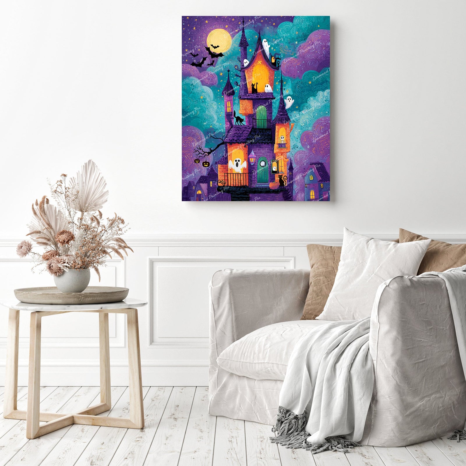 Castle of Spells Diamond Painting as Home Decor