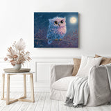 Celestial Owl Diamond Painting as Home Decor