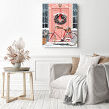 Christmas Bike Ride Diamond Painting as Home Decor