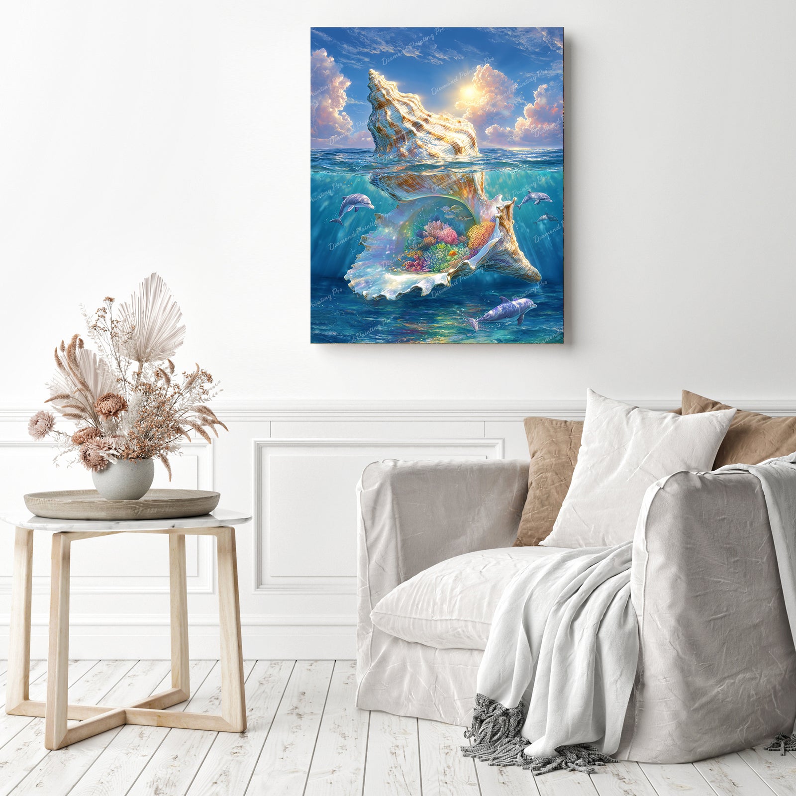 Coral Sanctuary Diamond Painting as Home Decor