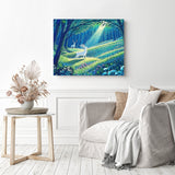 Deer in the Woods Diamond Painting as Home Decor