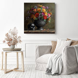 Eternal Bloom Diamond Painting as Home Decor