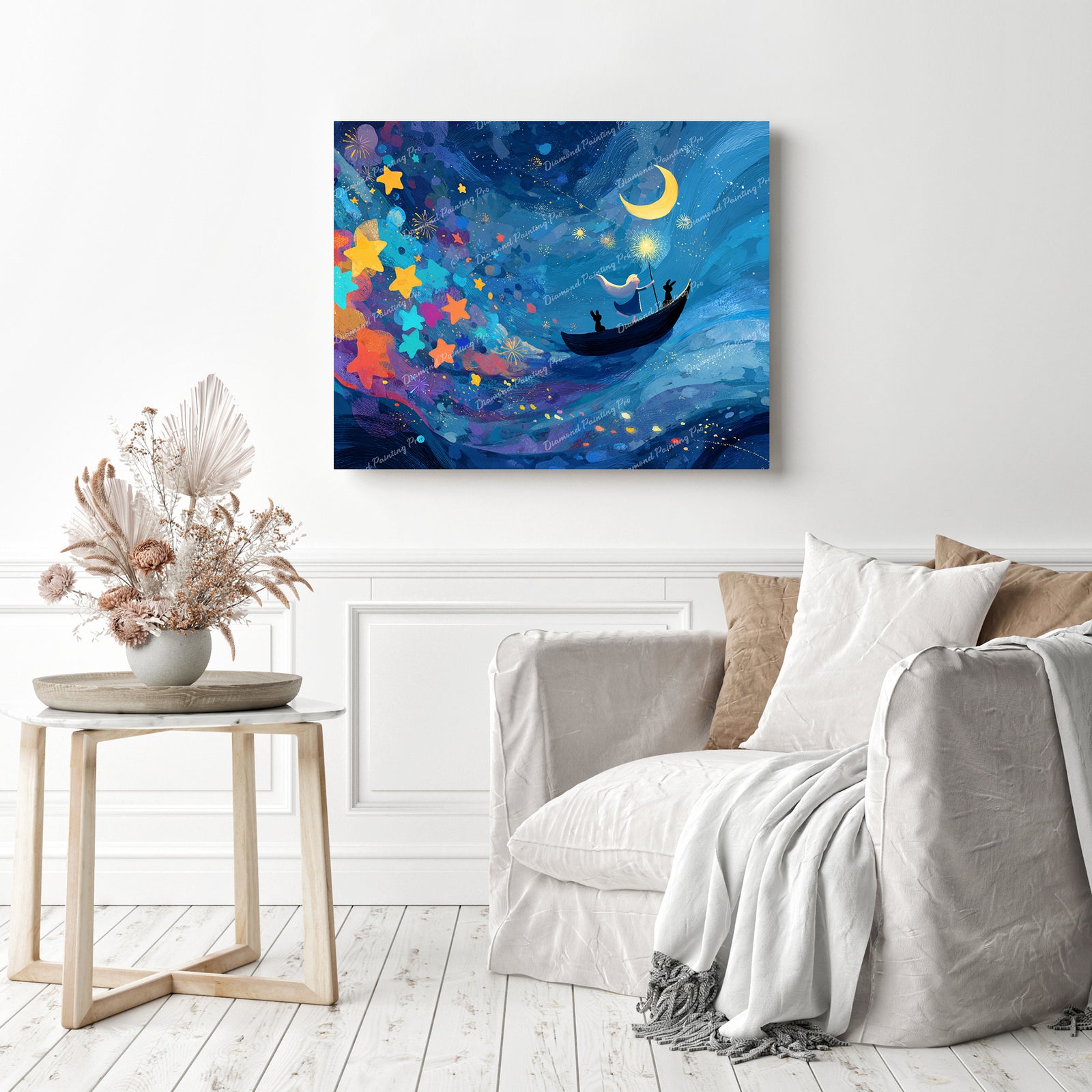 Fantasy Voyage Diamond Painting as Home Decor