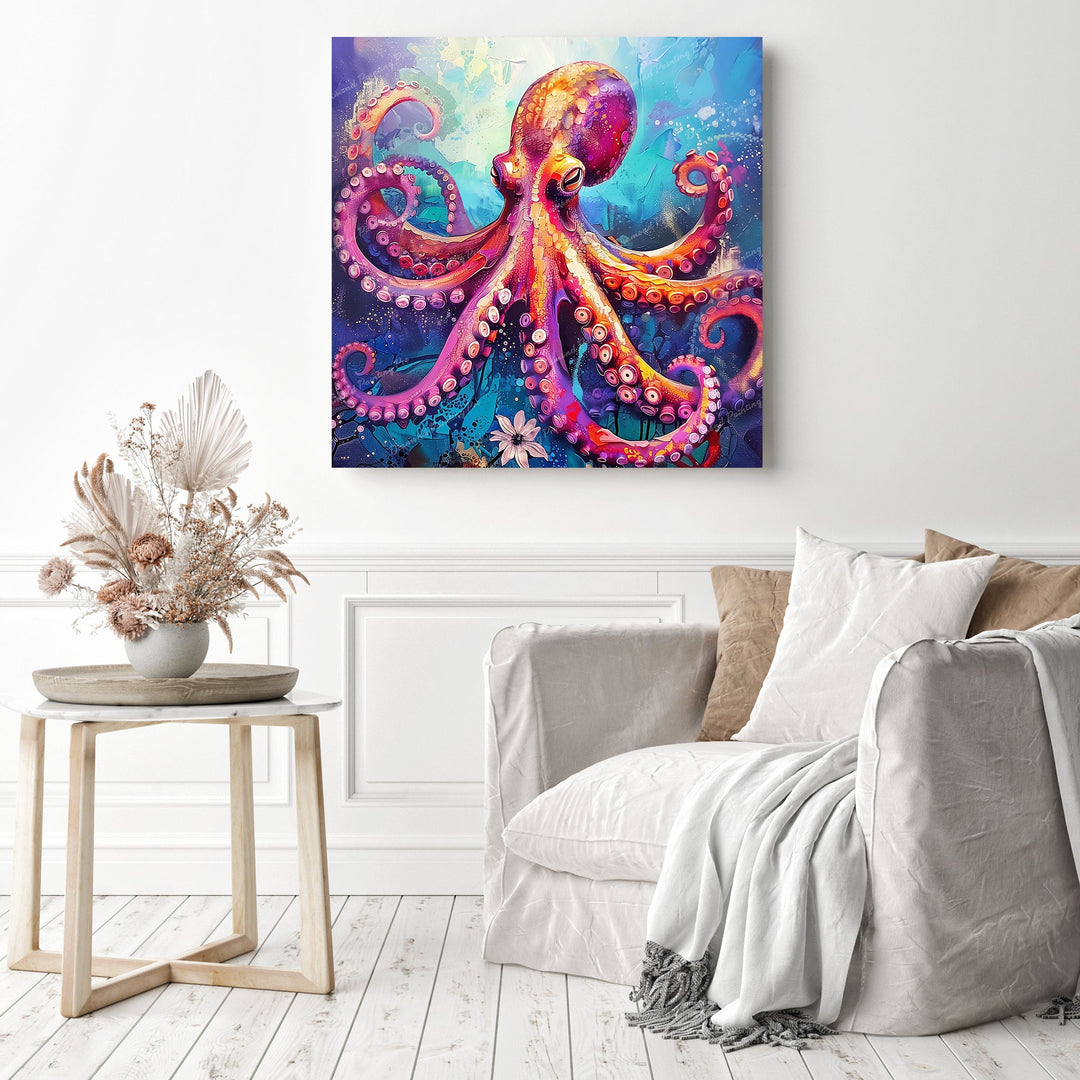 Vibrant Octopus | Diamond Painting