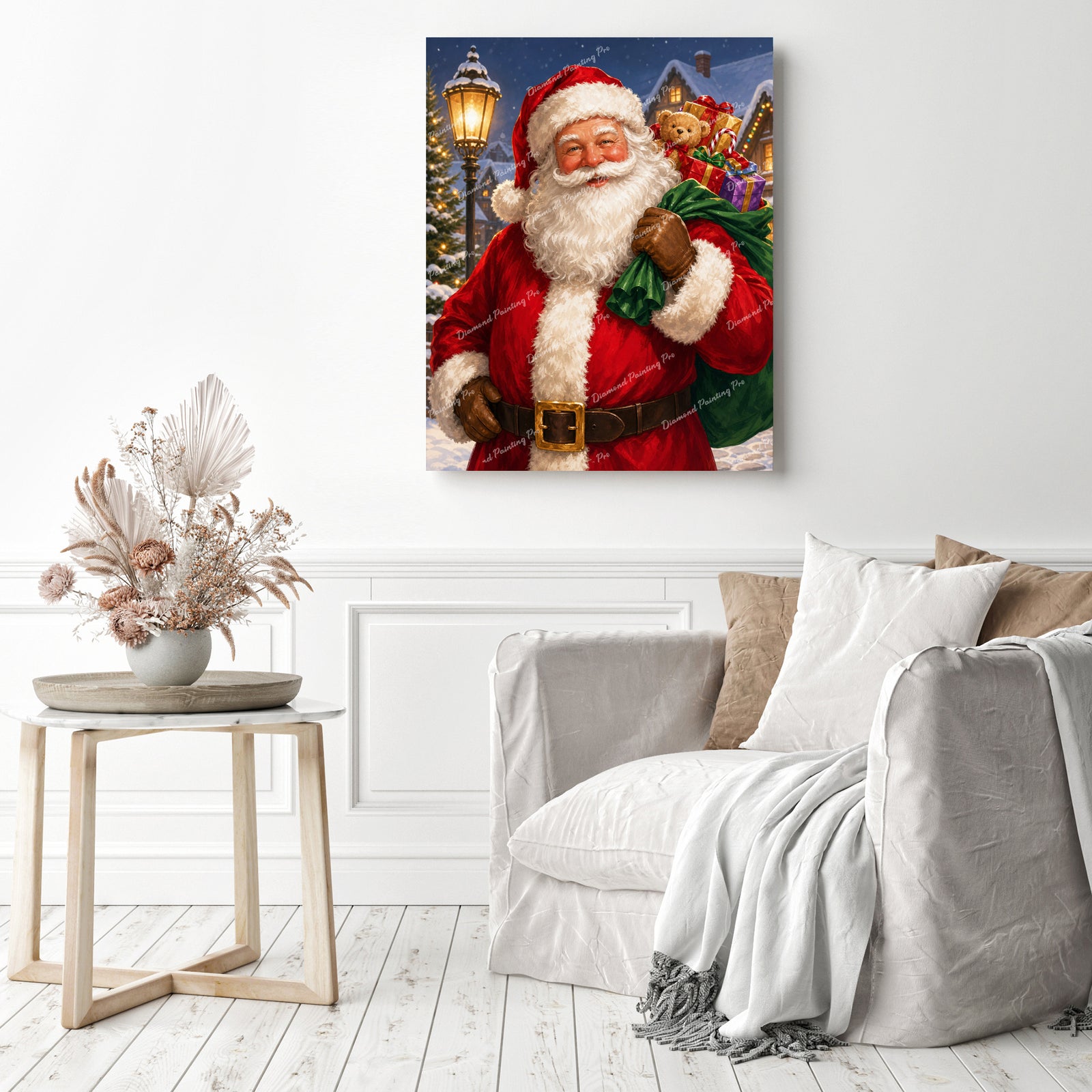 Glow of Christmas Eve Diamond Painting as Home Decor