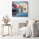 Harbor Hues Diamond Painting as Home Decor