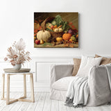 Harvest Table Diamond Painting as Home Decor