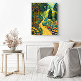 Forest Enchantment | Diamond Painting Displayed as Home Decor