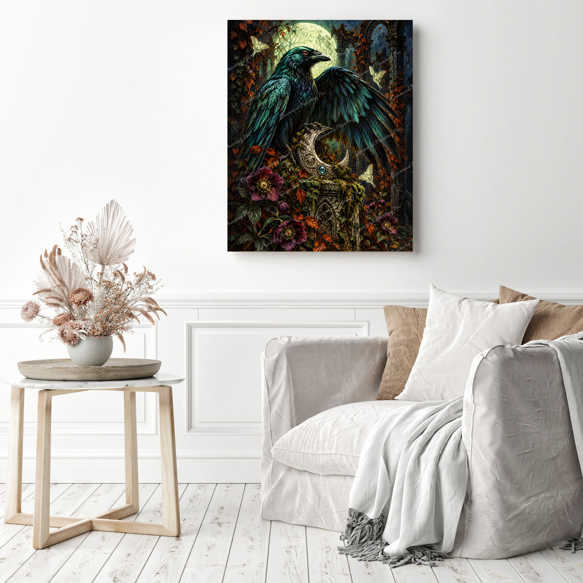 Moon Relic Diamond Painting as Home Decor