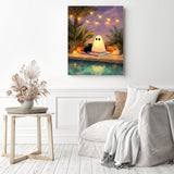 Party Ghost Pals Diamond Painting as Home Decor