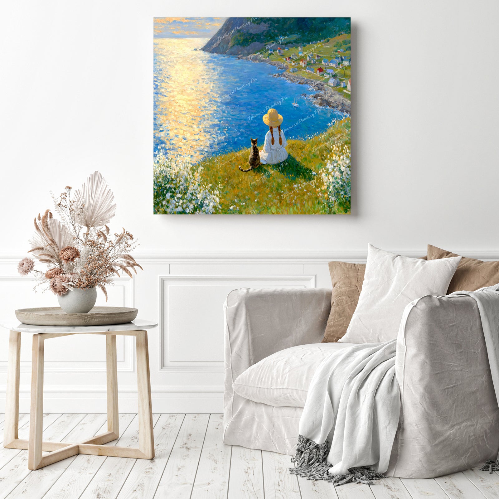 Quiet Vista for Two Diamond Painting as Home Decor