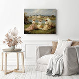 Riverside Picnic Diamond Painting as Home Decor