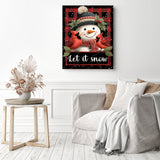 Snow Buddies Diamond Painting as Home Decor