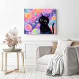 Stardust and Whiskers Diamond Painting as Home Decor