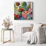 Stripes and Whiskers Diamond Painting as Home Decor
