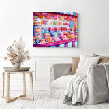 Sweet Treats Wonderland | Diamond Painting Displayed as Home Decor