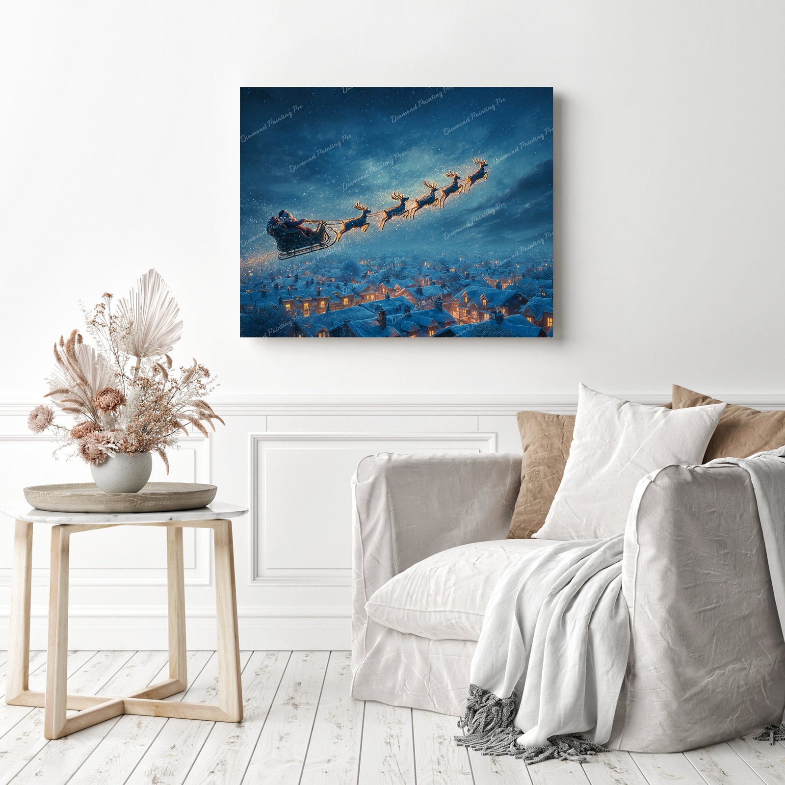 The Christmas Eve Express Diamond Painting as Home Decor