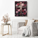 The Rosewood Promise Diamond Painting as Home Decor