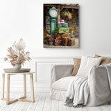 Traveler’s Wait Diamond Painting as Home Decor