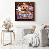 Trick or Treat Diamond Painting as Home Decor