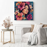 Tropical Goddess Diamond Painting as Home Decor