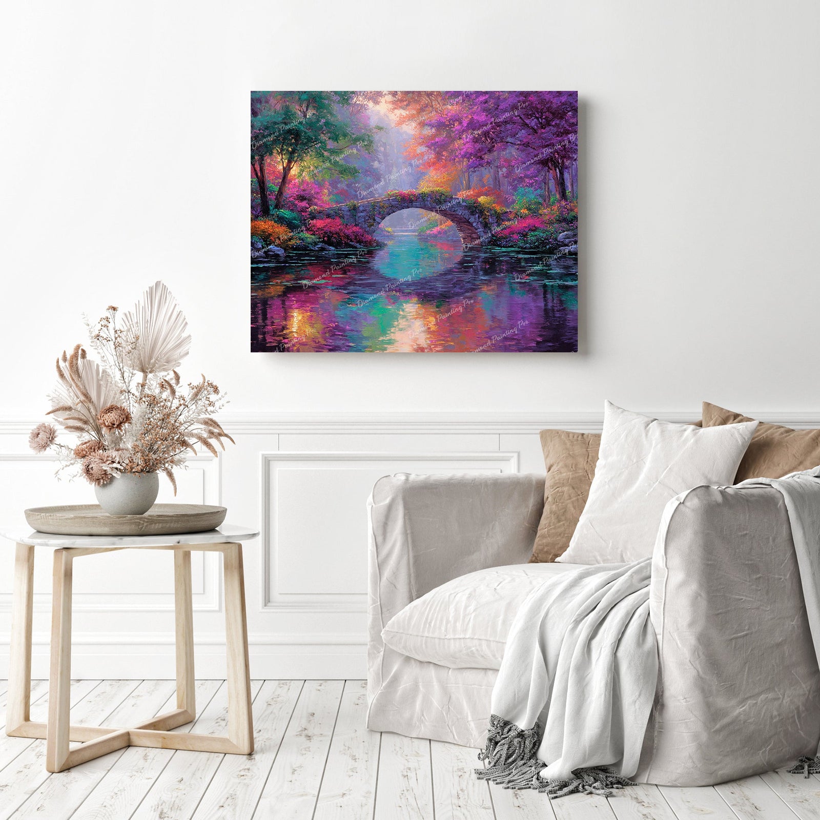 Twilight at Prism Creek Diamond Painting as Home Decor