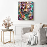 Underwater Tiger Diamond Painting as Home Decor