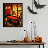 Vampire Lair | Diamond Painting Displayed as Home Decor